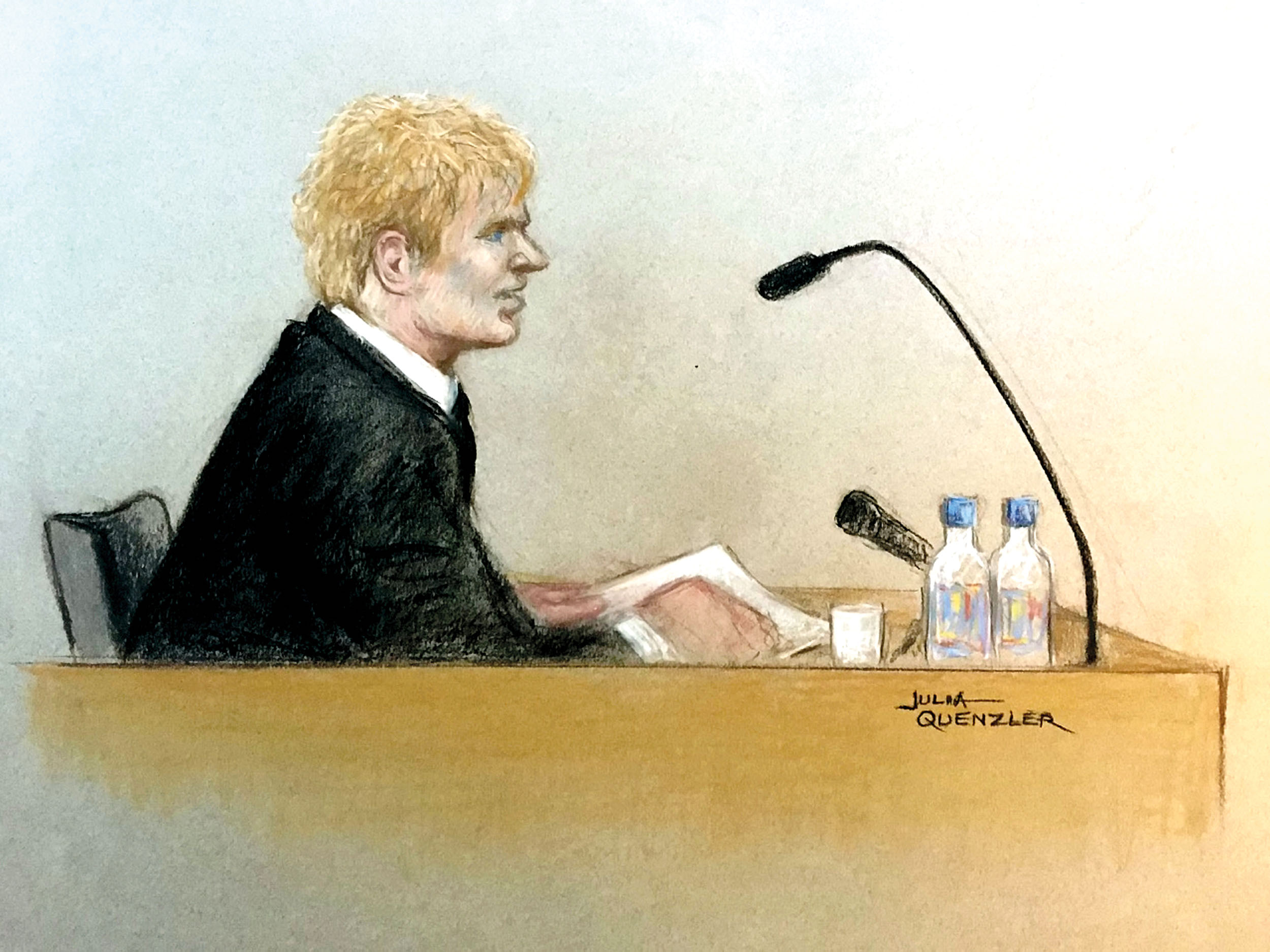 Ed Sheeran u soudu v Londýně dokázal, že klíčovou melodii hitu Shape of You neukradl. Jako důkaz, že je v pop-music běžná, zazpíval písně Feeling Good od Niny Simone a No Diggity od skupiny Blackstreet.